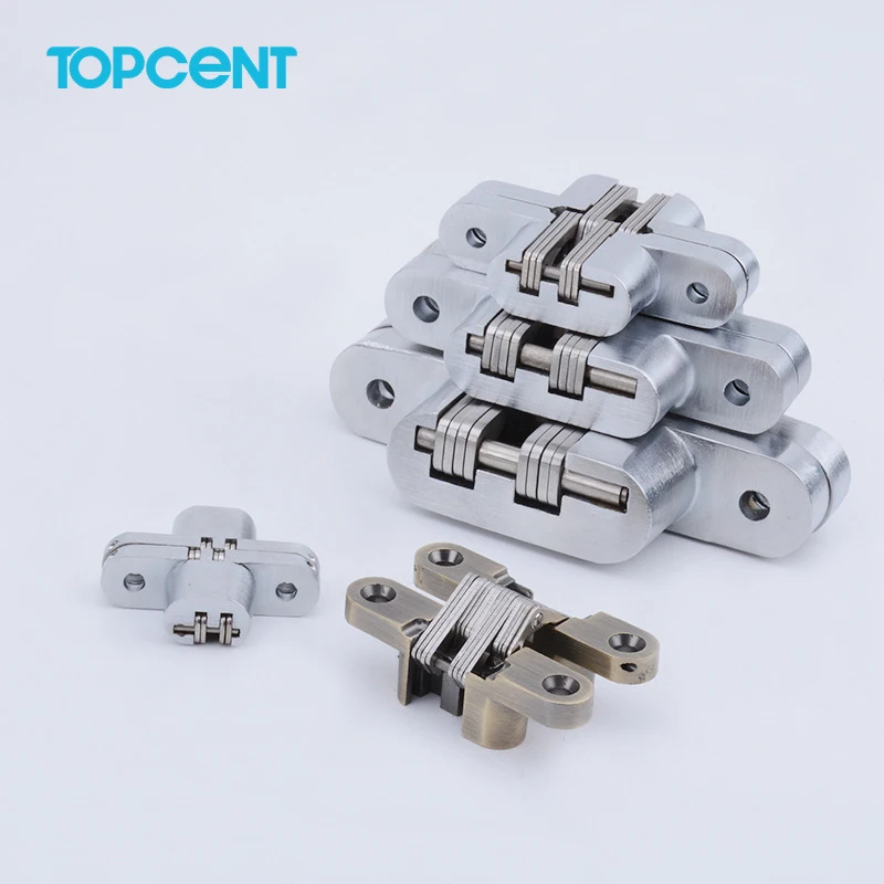 TOPCENT folding Invisible Door Hinge concealed Door adjustable concealed hinge SOSS HINGE for door