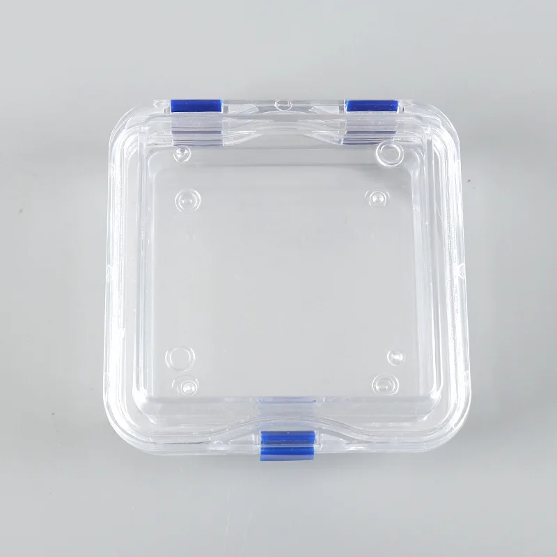 Hot Sales Denture membrane box clear plastic dental crown box with film