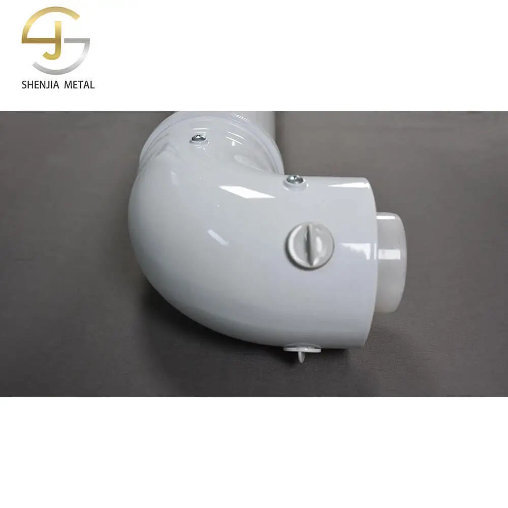 Balanced chimney flue aluminum PP condensing coaxial extension tube 60/100mm condensing extension flue