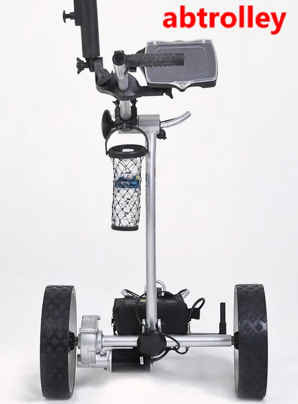 
Perfect design motorized golf trolley with German small motors electric golf pull cart 