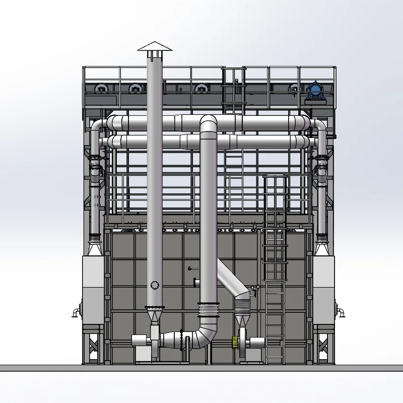 
High quality medium and large metal smelting chamber reheating furnace 