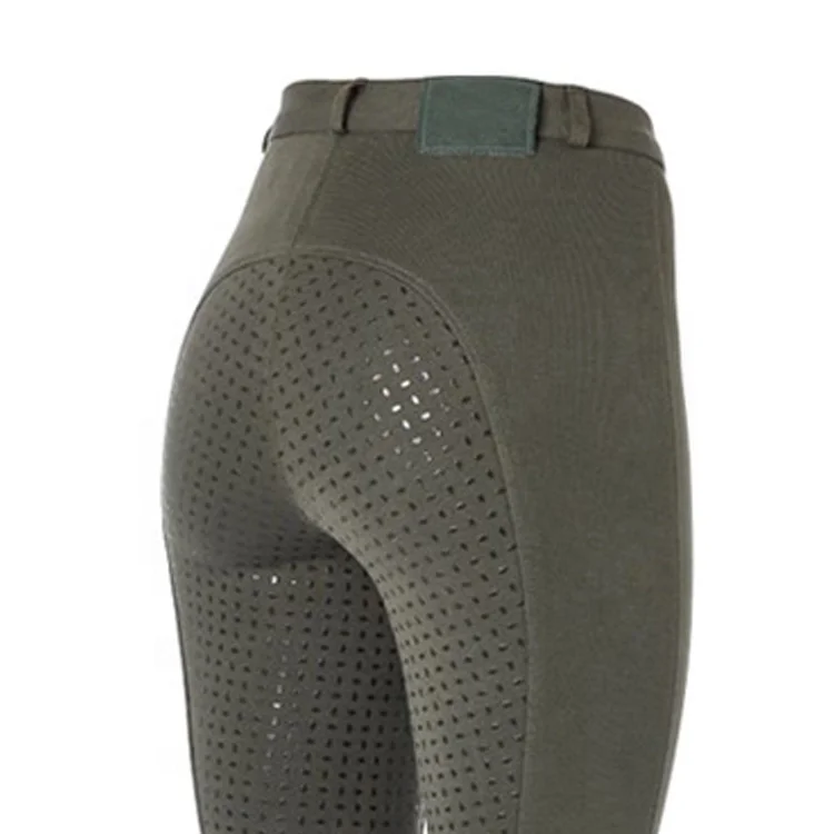 
Full Seat Silicone Printing Women Equestrian Clothing Horse Riding Tights Breeches Jodphurs 