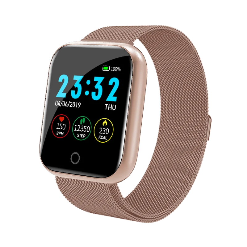 
Blood Pressure Monitor I5 Smart Watches New Arrivals Continuous Heart Rate Smart Watch Sleep Monitoring 