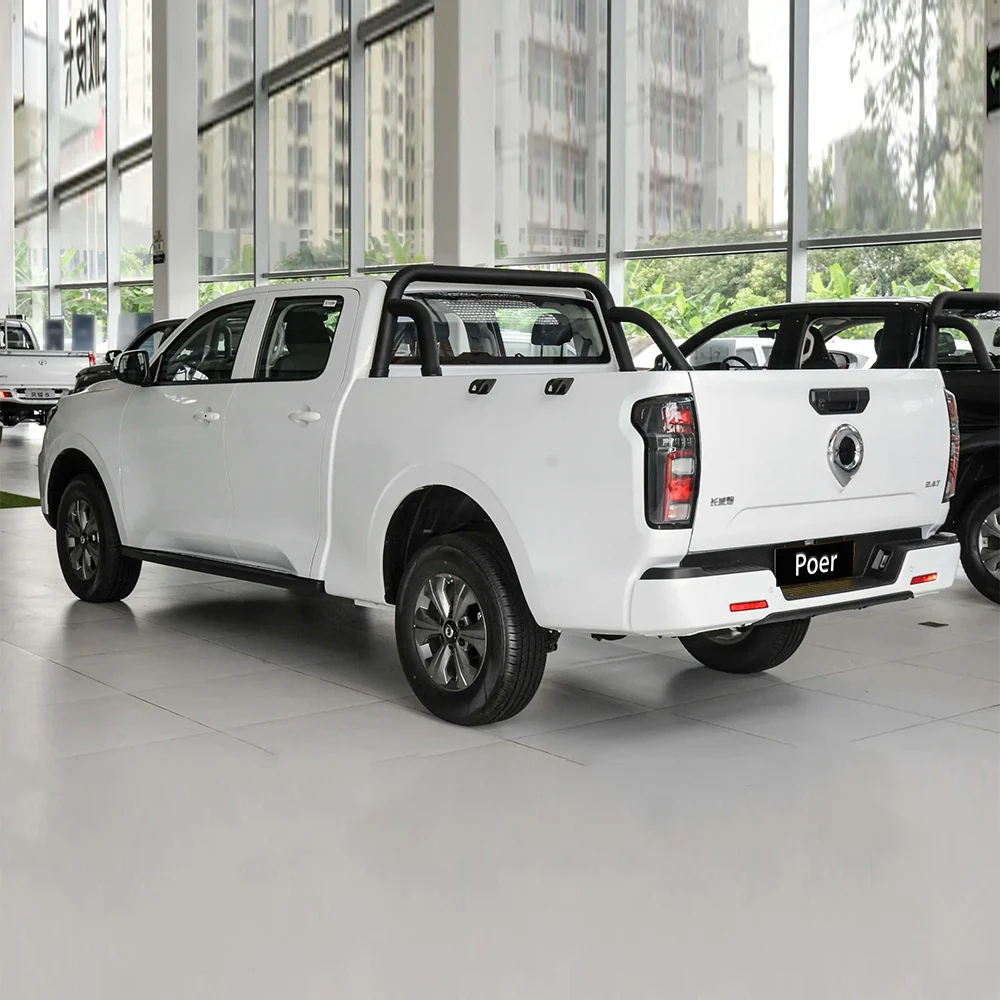 Gwm Poer Pickup 2023 2024 New Adult Truck Made In China Great Wall Diamond Cannon 4wd New Diesel Car For Sale 4 Wheels 5 Seats