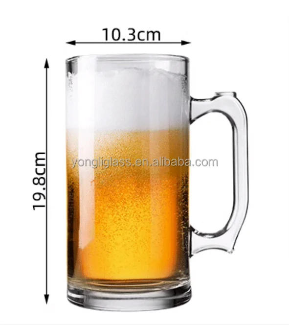 Factory wholesale Beer Cup Handmade Beer Glass Cup Pyrex Beer Glasses
