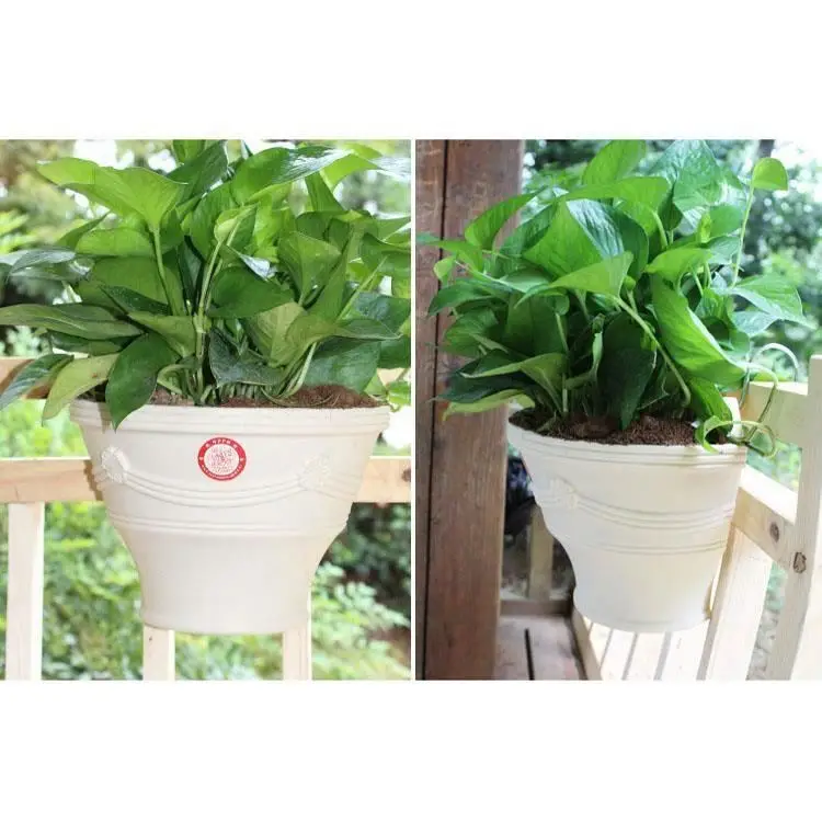 
Plastic Wall Hanging Flower Pots Plant Hanging Orchid Plant Pots For Living Room Corner Balcony 