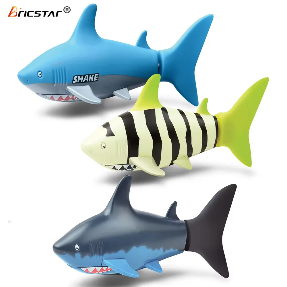Bricstar 2.4G Long Control Distance Shark RC Car Quality Waterproof Remote Control Camera Stunt Car Toy with WIFI FPV