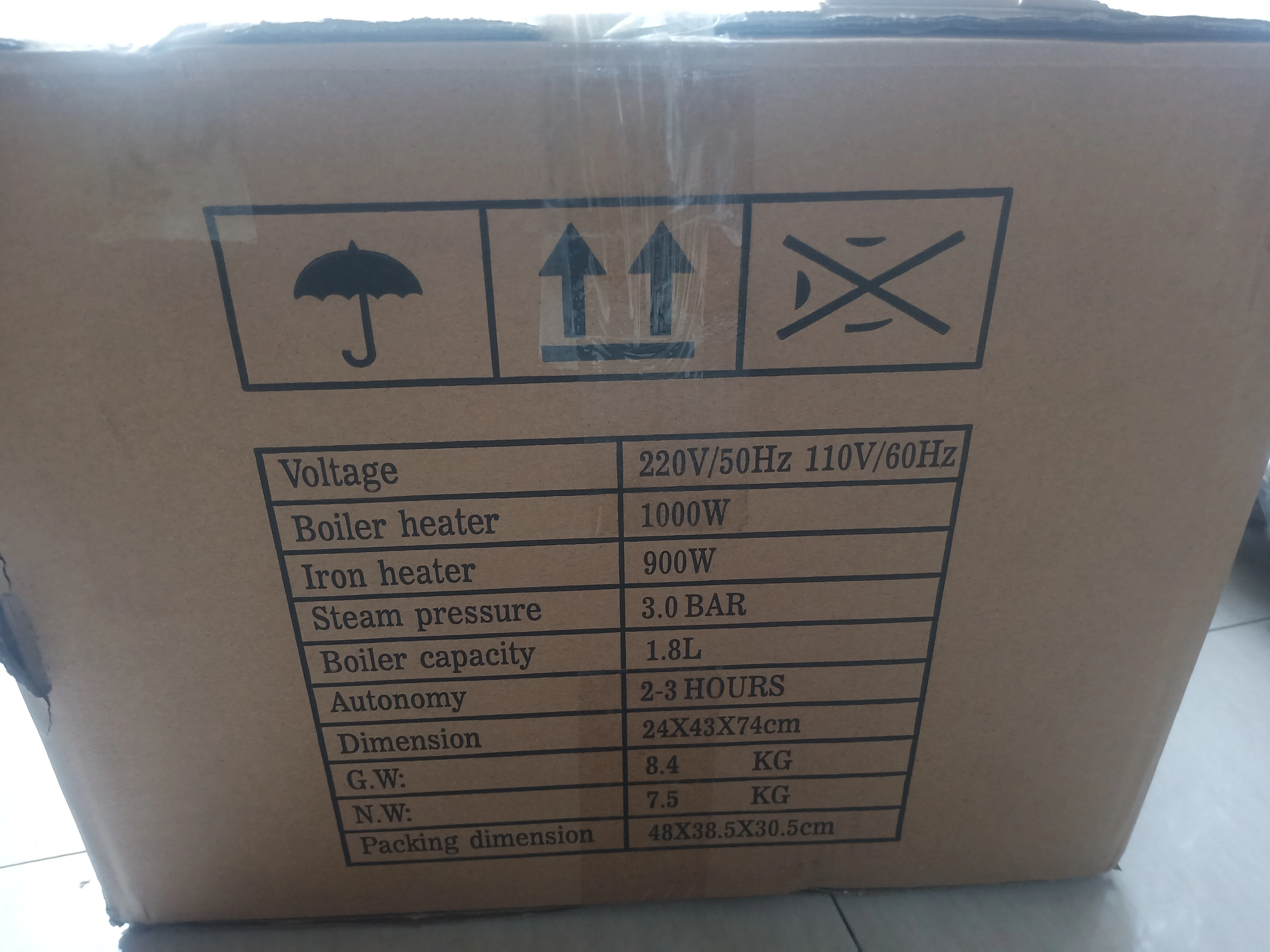 Electric steam boiler with steam iron small electric steam boiler with iron bucket with good price hot sell on 2022 year