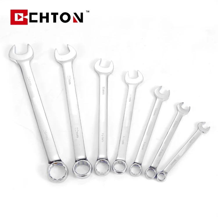20 PCS 6-32mm Key Gear Ring Metric Combination Spanners Car Repair Tool Combination Wrench Set