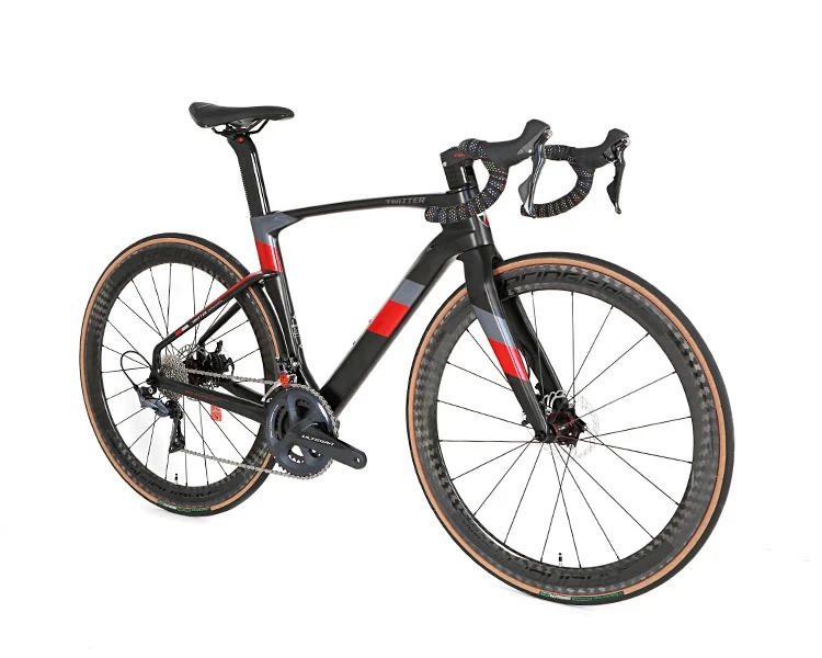 New ultra-light full carbon fiber frame wheel set UT/R8000 road bike racing 700C road bike