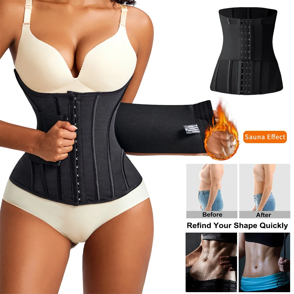 Wholesale Strong Waist Cinchers Full Body Tummy Control Shapewear Women Wrap Corset Belt Waist Trainer Shaper For Women