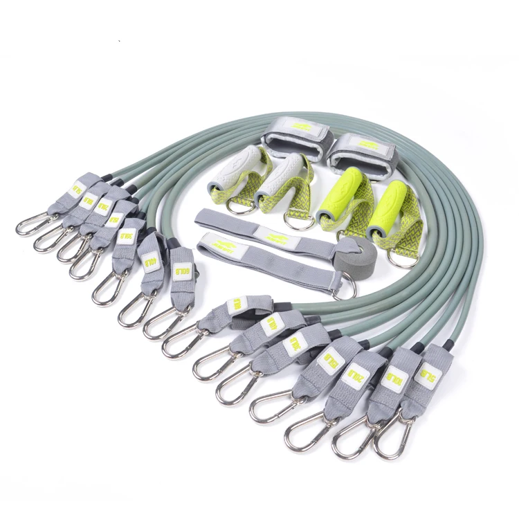 exercise resistance bands tube set /booty resistance belt band/resistance bands tpe 11pcs