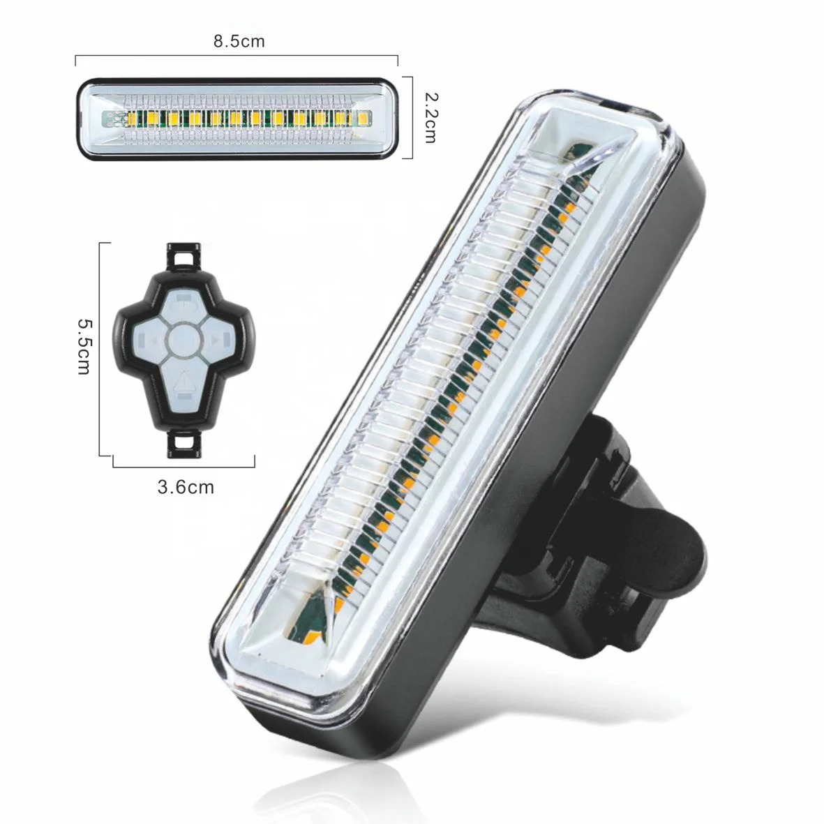 High Bright Bike Warning Tail Light Mountain Road Bicycle Bike ABS LED Wheel Light Black Bag Green Red