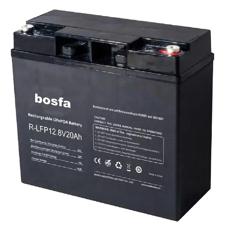 12v lifepo4 lithium battery 12.8v 24ah lithium ion battery for backup power