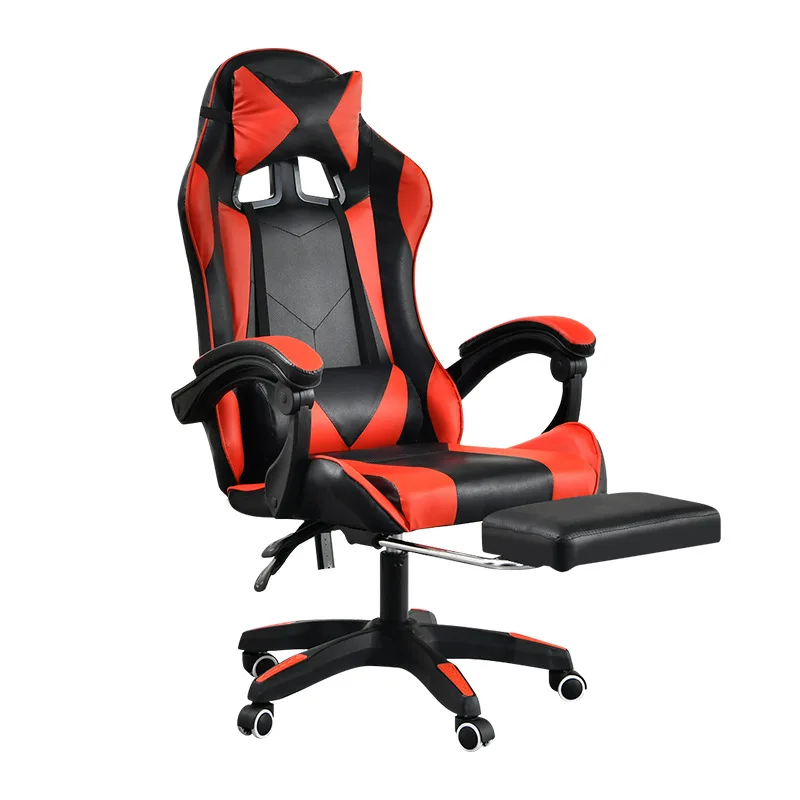 PU Leather Scorpion Pro Black and Red Office Gamer Gaming Chair for Computer PC Game