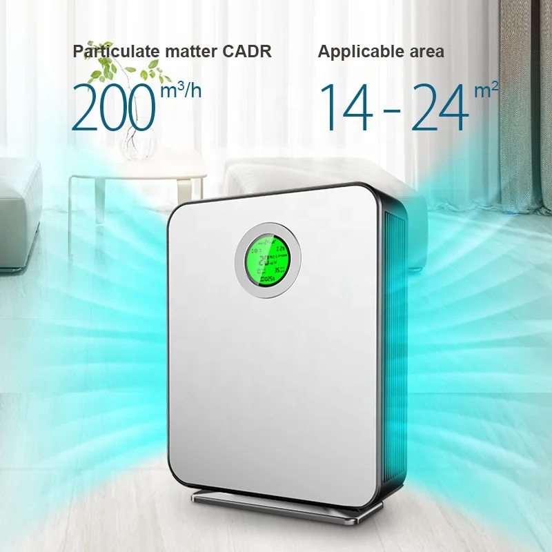 Воздушный фильтр h13 hepa, очиститель воздуха для домашних аллергических питомцев, Интеллектуальный портативный Анионный очиститель воздуха для офиса и рабочего стола