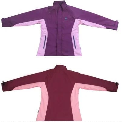 USB ladies jacket custom fashion heat Jacket for winter warm keep