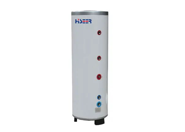 Hiseer Multi-capacity optional heat pump pressure stainless steel bufer tank 300l hot water tank heat pump water heaters