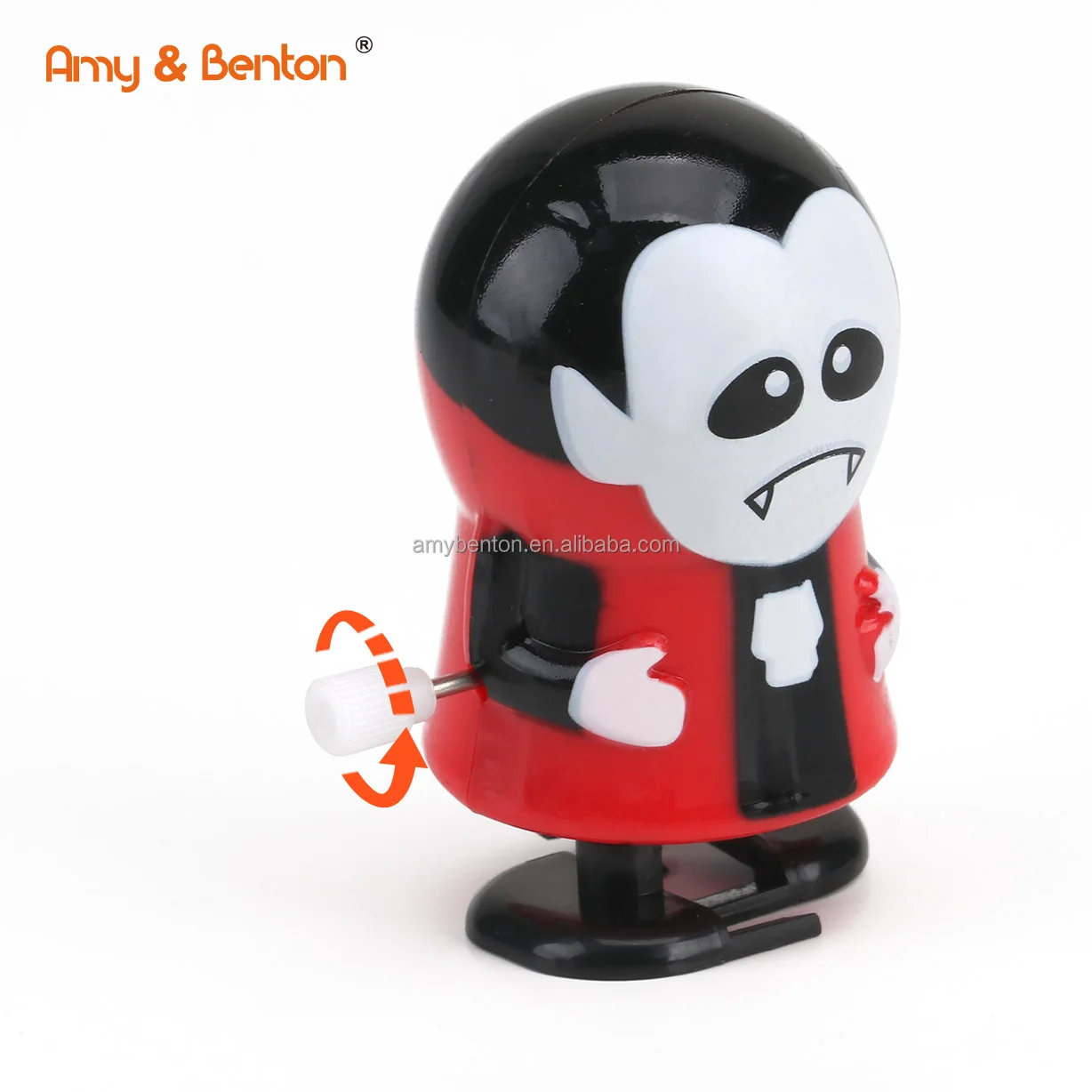 Halloween Wind Up Toys Children Party Favors Plastic Clockwork Toys Dracula Mummy Skeleton Halloween Goody Bag Filler