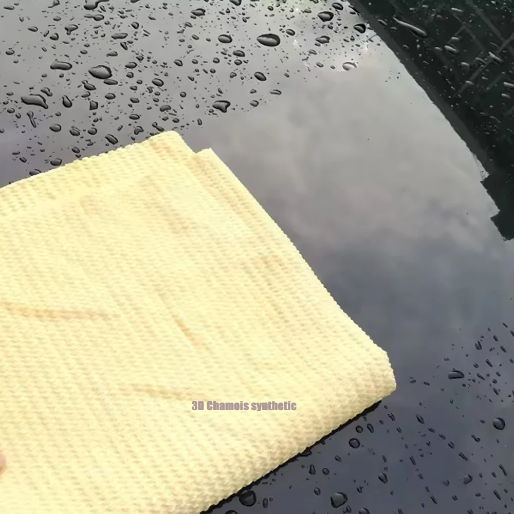 32*43cm  64x43cm PVA Drying Towel Shammy   Large Car Drying PVA Towel Reusable Soft Car Wash Cloth