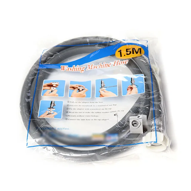Perfect Washer Machine Hot And Cold Water Connection Inlet Supply Line