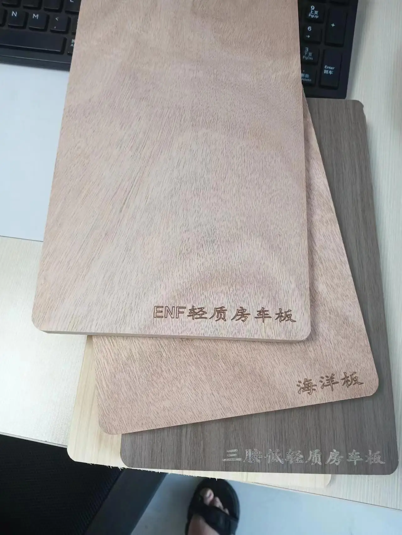 camper van use 1220x2440 okoume faced paulownia lightweight  plywoods