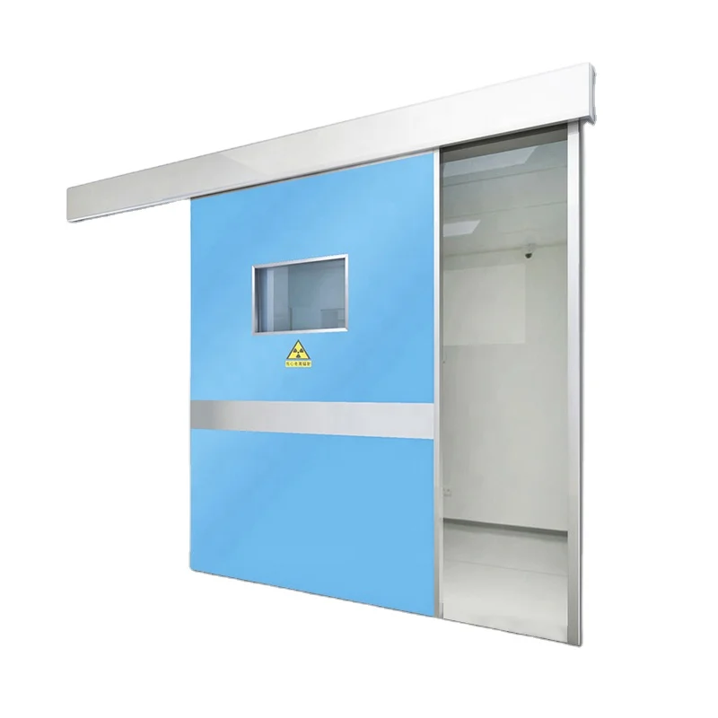 Touchless Lead Automatic Hermetic Xray Lead Door Shielding Double Opened Modular X Ray Sheilding Room For Hospital Laboratory