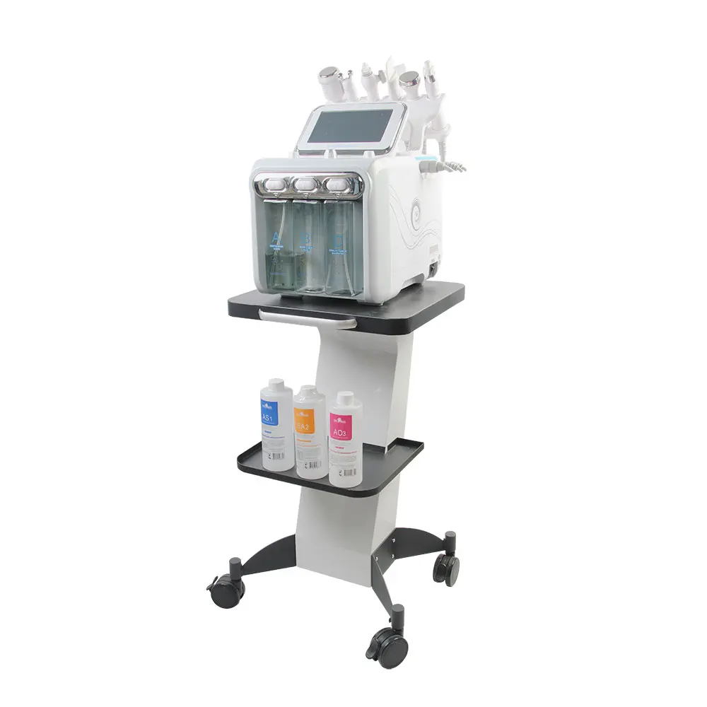 4-wheel mobile portable slimming and skin care facial beauty machine salon