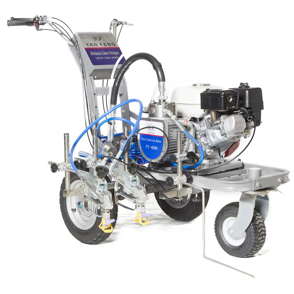 PT-4090 упрощает компоновку парковки мембранный насос, дорожная маркировочная машина