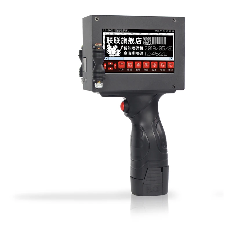 Hot Sale LJ-900S portable inkjet printer handheld inkjet printer printing machine