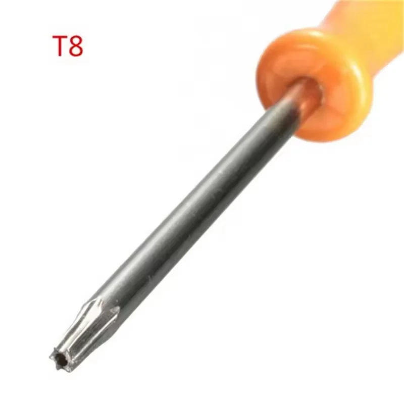 T3 T4 T5 T6 T7 T8 T9 T10 Security Screwdriver mini Torx Screwdriver bit with 45# steel hand tool Repairing tools