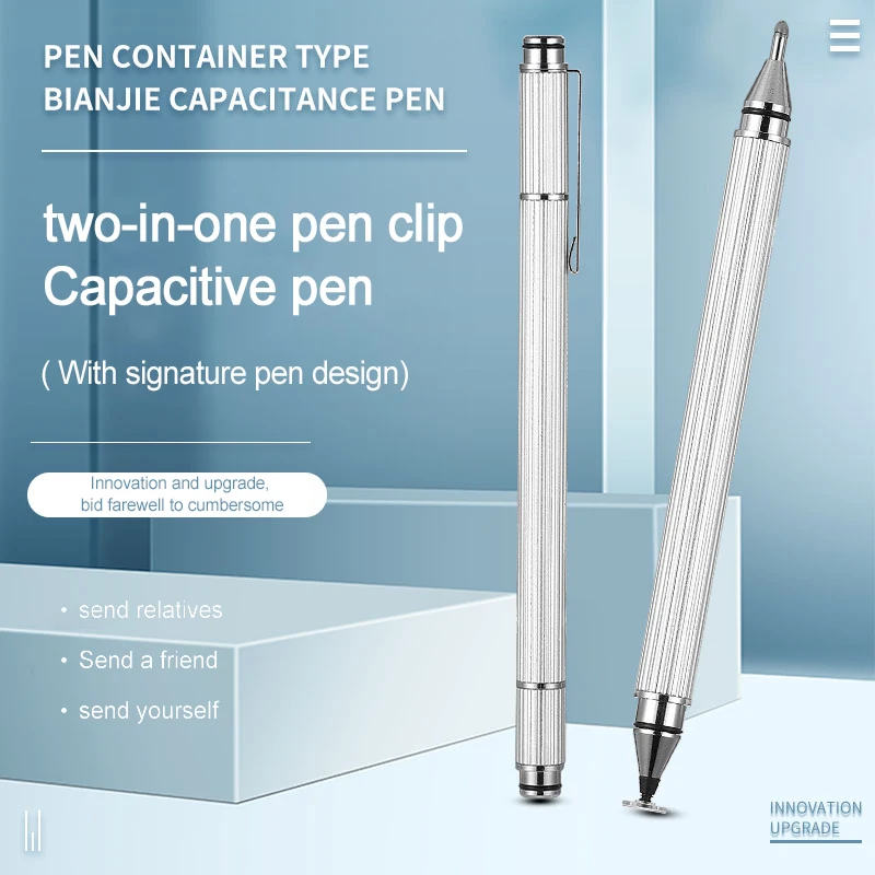 2 In 1 Touch Screens Universal Stylus Touch Pen High Sensitive Stylus Pen for Touch Screens Fit Android Ios Phone Tablet