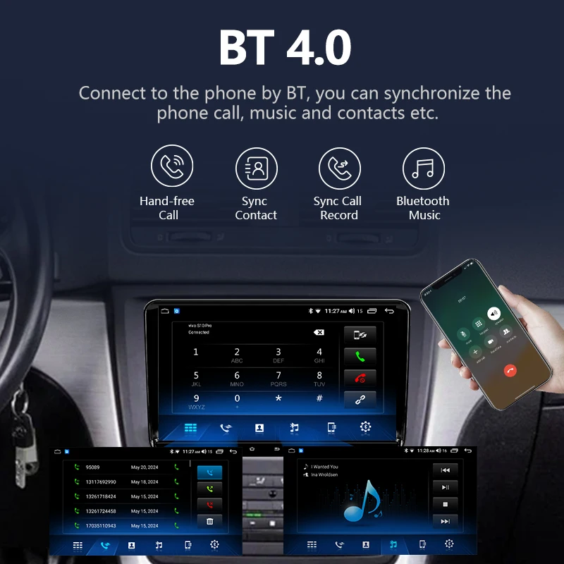 Factory N1Pro 64GB Android 10 Car Radio Audio 2 Din DSP DVD Player for VW POLO Golf MK5 A6 Bora Beetle SKODA Passat B6 2005-2010