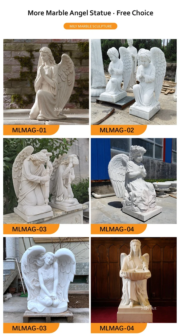  Marble Angel Sculpture