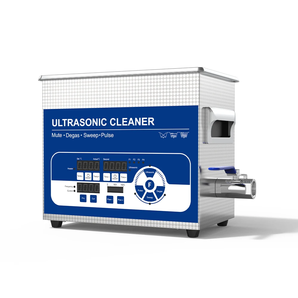 GRANBO 3.2L 28-120Khz Multi-frequency/multi-function Ultrasonic Cleaner for Accurate Cleaning of Parts and Components
