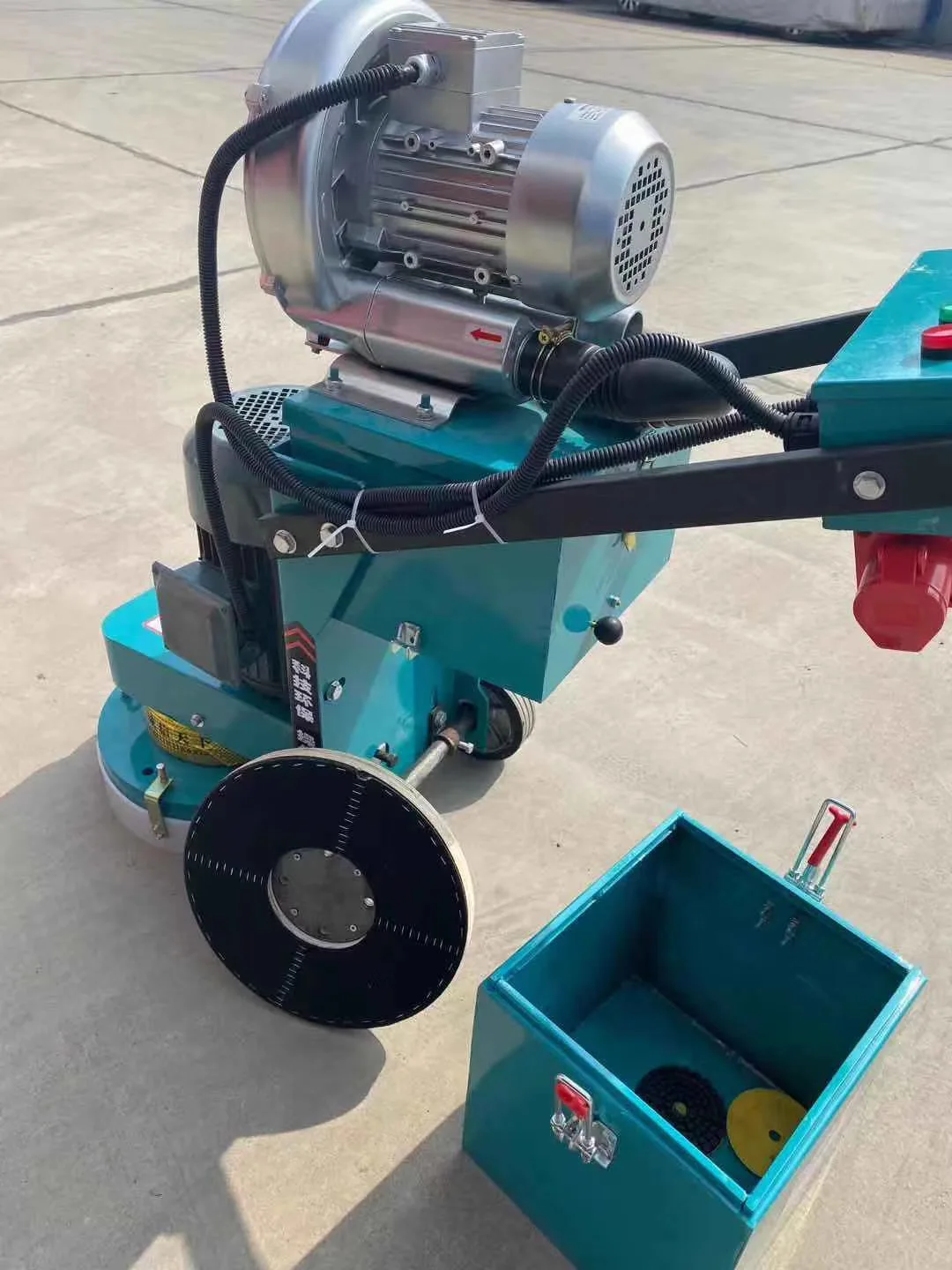 Super Promotions Hot Sale Concrete Floor Grinding Machine 330mm Epoxy Floor Polishing Machine Cement Grinder Factory Supply