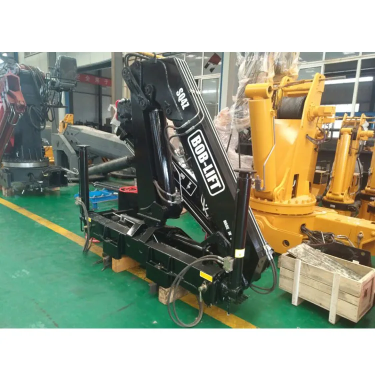 4 ton/5 ton/6 ton Truck Mounted Crane Articulated Truck Crane Small Mini Hydraulic Boom Cranes SQ4ZA2