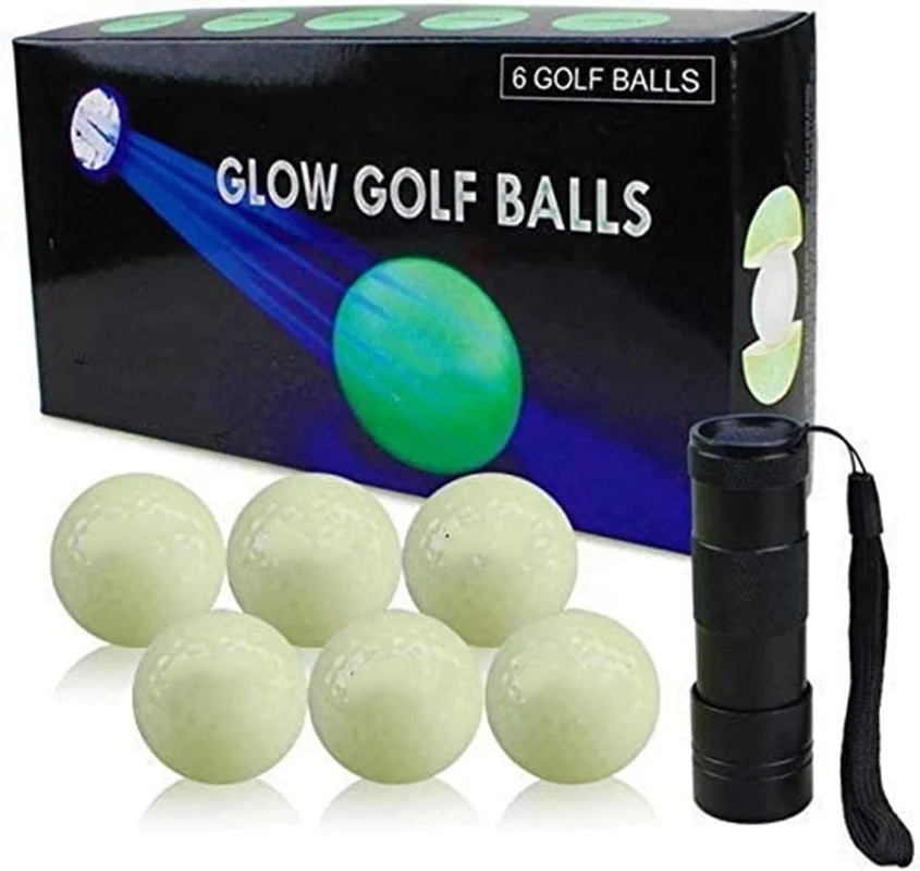 Luminous Night glowing Golf Balls for Night Sports