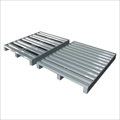 Warehouse Q235 Steel Pallet Standard Size Metal Galvanized Factory Heavy Duty Steel Pallets For Sale