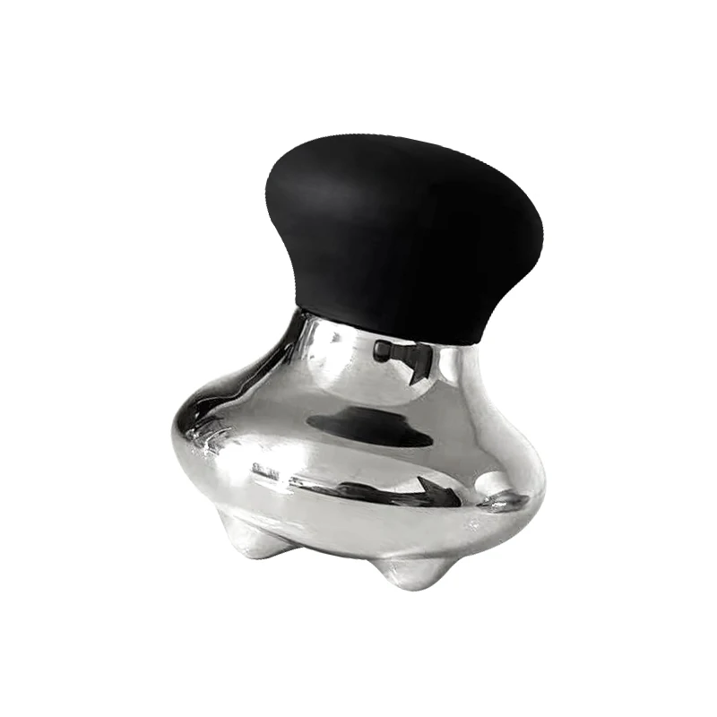 Skin Beauty Body Health Care Face Lift Massager Private Label Guasha Stone Mushroom Stainless Steel  Gua Sha Facial Tool