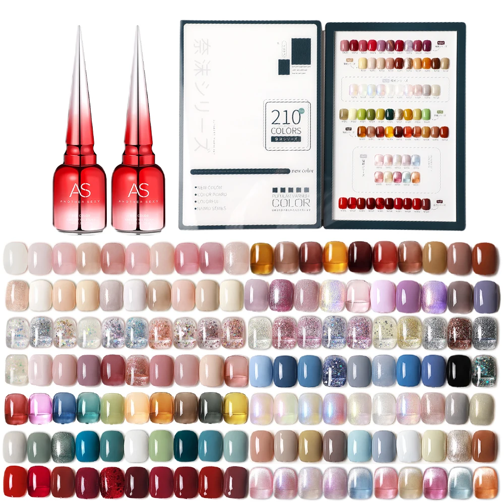 Another Sexy 210 Colors Gel Polish Set Semi Permanent Hybrid Varnish Soak Off Nails Varnish Vernis Gel Kit
