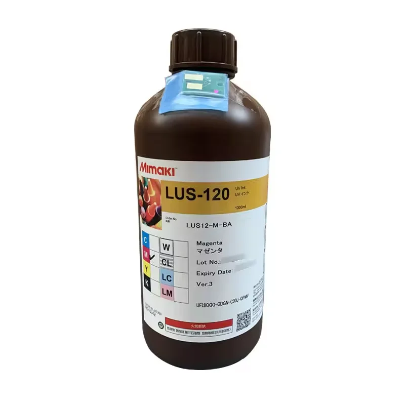 Оригинальные чернила LUS-120 Mimaki lus120 для принтеров JFX200 JFX500 UJF3042 UJF6042 UJV55 UJV500 1000 мл