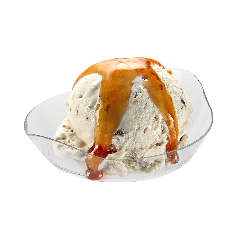 Wholesale Mini Dessert Plates Ice Cream Cups Appetizer Tray Clear Disposable Plates for Cakes Desserts Appetizers Snacks Tasting