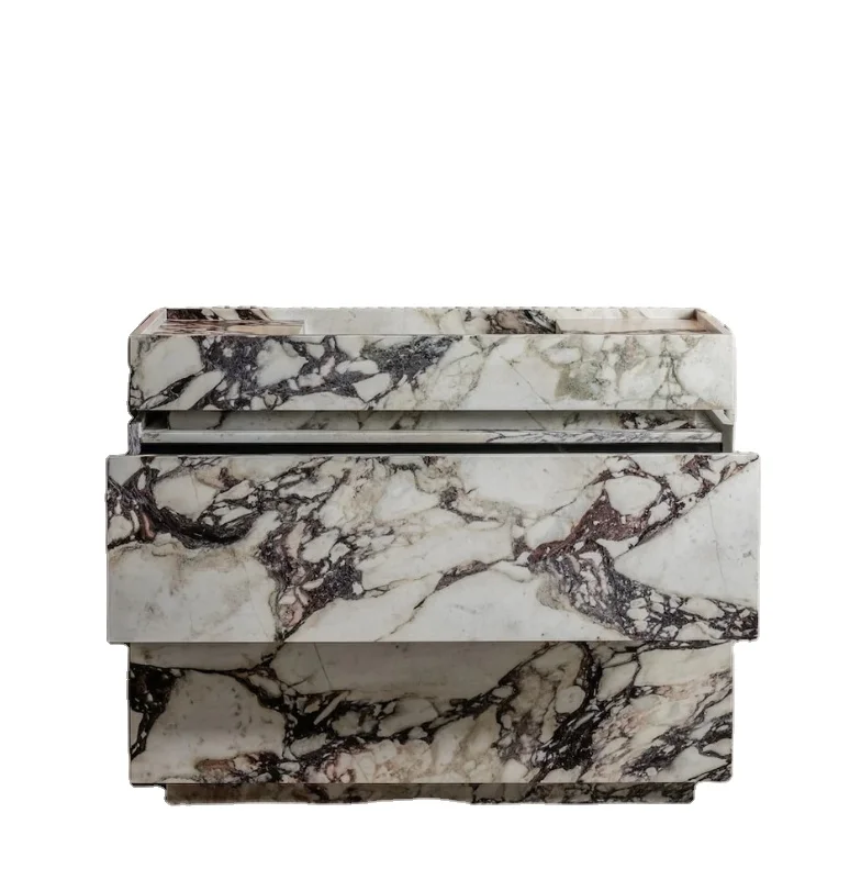 Refine Stone supply luxury high polished viola marble bathroom marble vanity basin