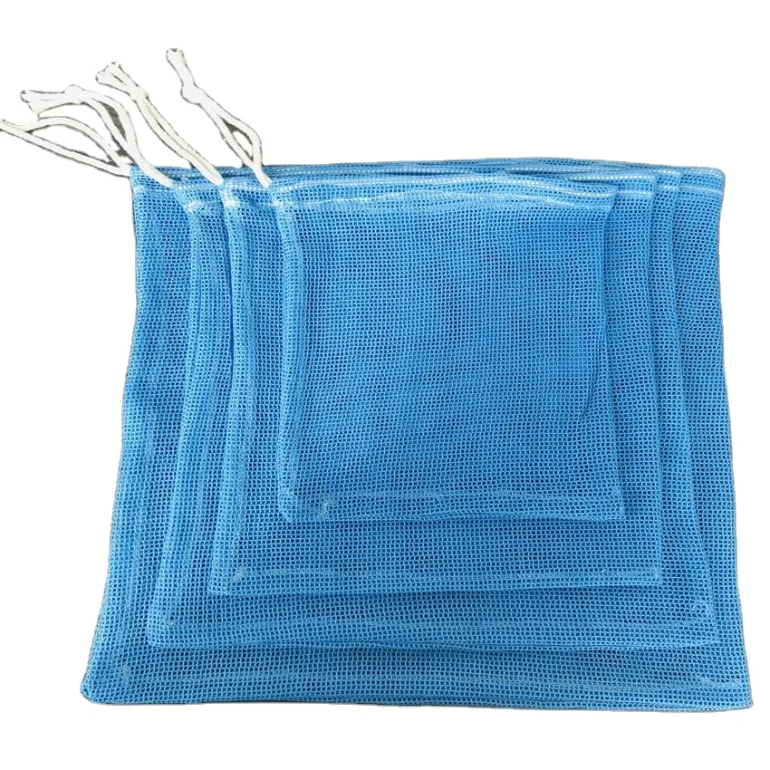 Reusable Grocery Cotton String Shopping Bags Produce Fruit Vegetable Storage Net Bags Cotton Mesh Bag