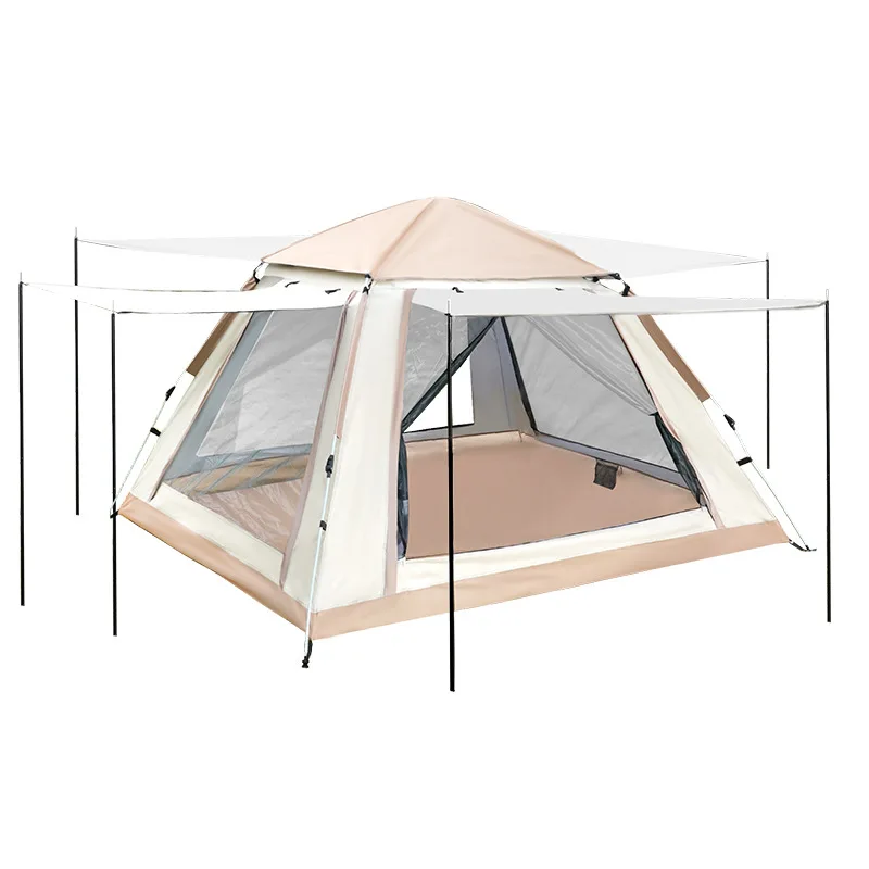 High Quality 5-8 Person Pop up Instant Camping Tent Waterproof Family Hiking Travel Outdoor Tent