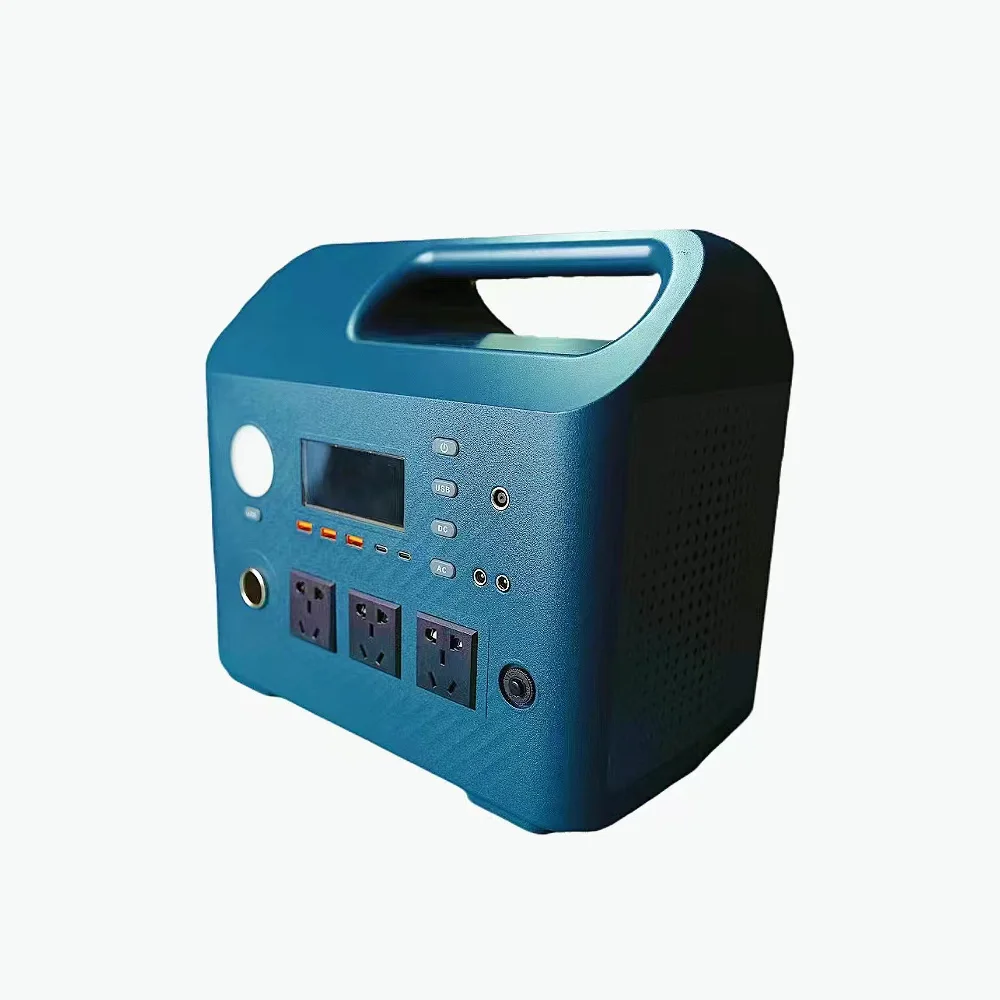 WITROY High Efficiency 2400W Portable Power Station LiFePO4 MPPT Engine Solar Generator For Outdoor