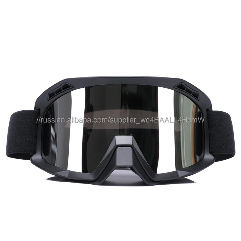 Лучшая цена УФ-защита против царапин Лыжный Спорт gafas для мотогонок Байк очки Мотокросс очки