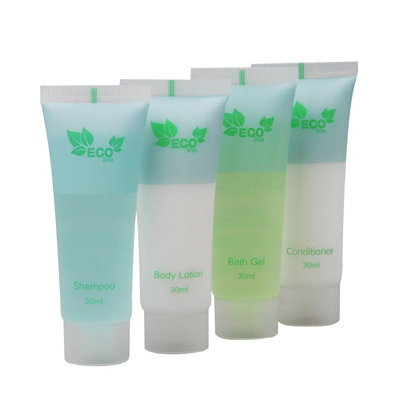 luxury hotel shampoo supplies unscented mini soap hotel shower gel shampoo packaging pe soft tube