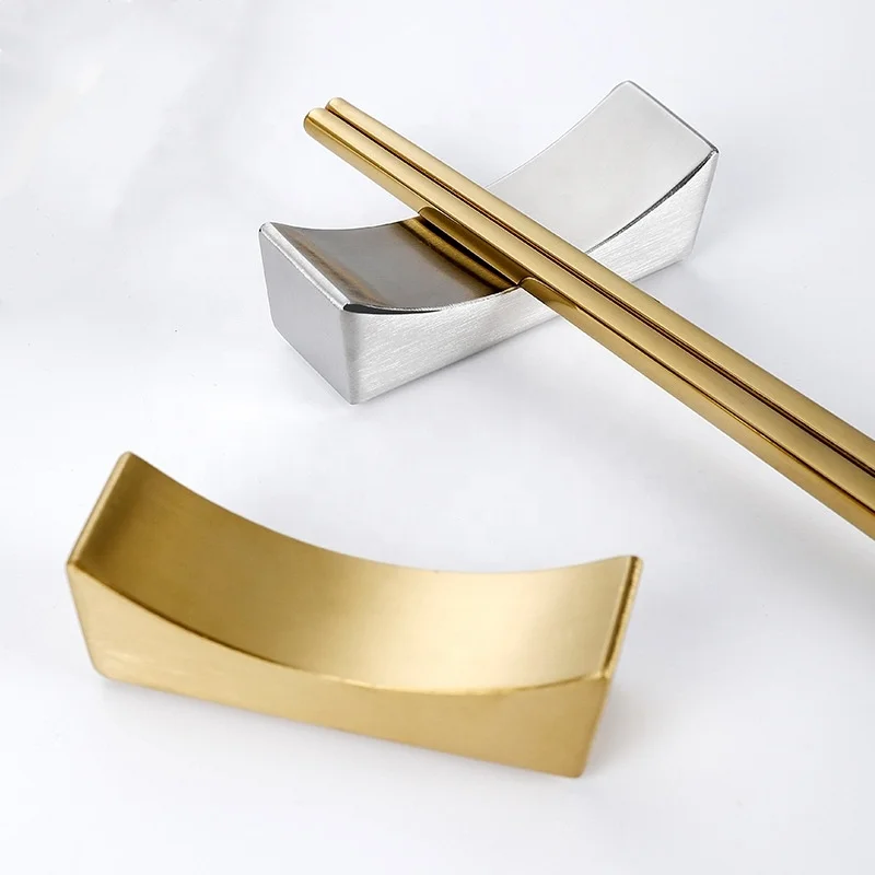 Knife Rest Spoon Holder Fork Rack Tableware Holder Stand Stainless Steel Chopsticks Rest